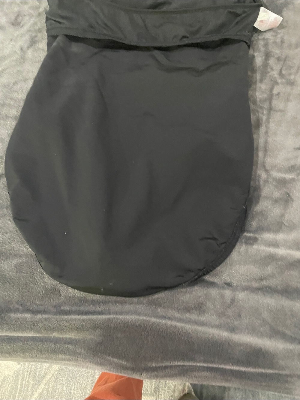 Merona Black High-Neck One-Piece Swimsuit - Picture 10 of 11